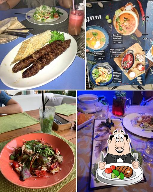 Стейк в "Ласковом Береге 1"