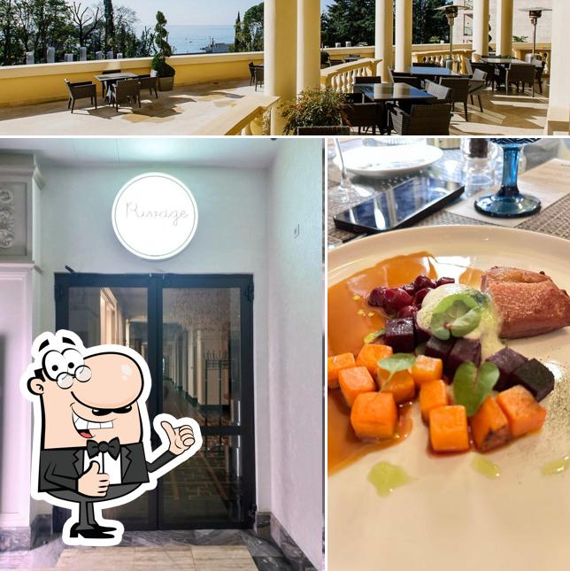 Это фотография ресторана "Rivage"