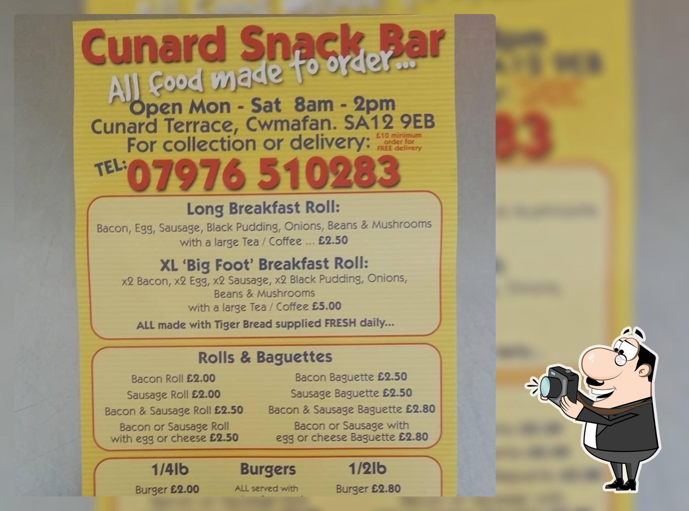 Cunard snack bar Swansea