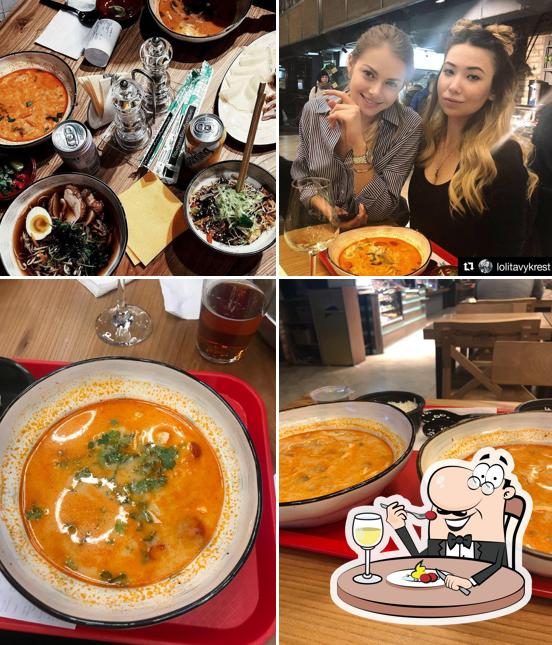 Блюда в "Том Ям"