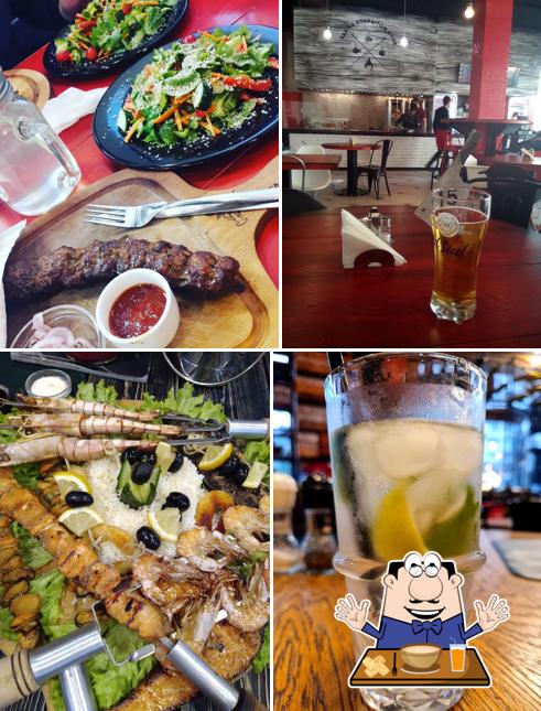 Еда в "Мангальной"