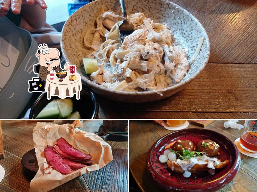 Еда в "HOPMALT PUB"