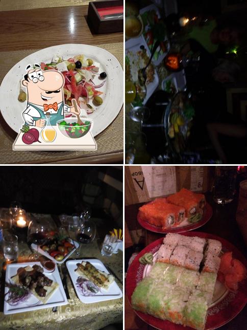 Свекольный салат в "Звезде Востока"