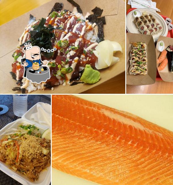 Dragon Kitchen Brown Rice Sushi