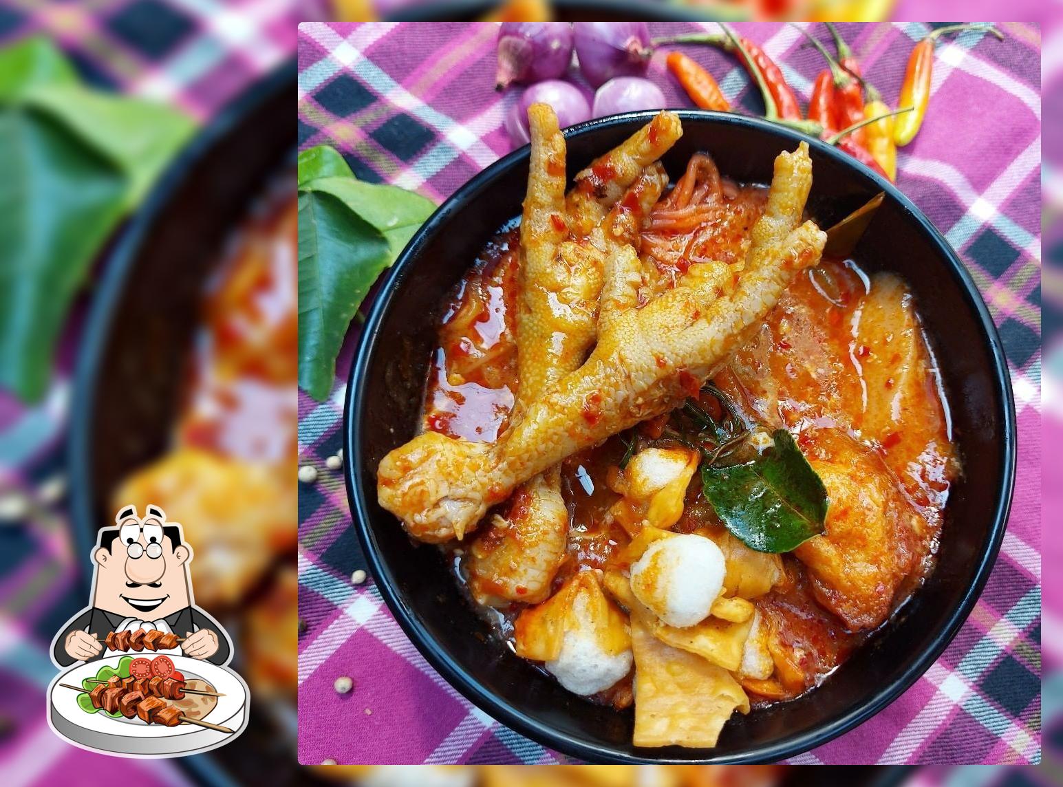 Seblak dan baso aci Unta, Jaten