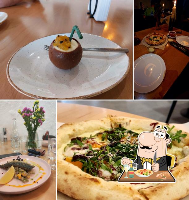 Шоколадный мусс в "Пицца бар"