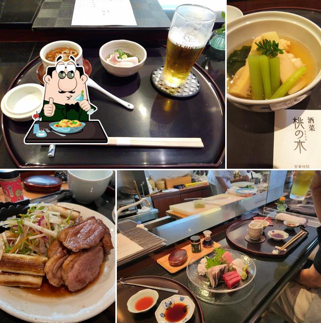 酒菜 桃の木