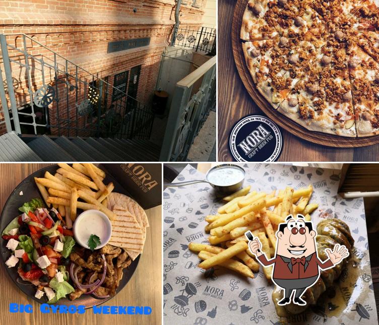 Блюда в "Норе бар крафтового пива"