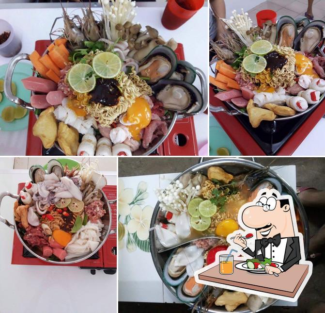 ร้านj&p มาม่าไฟหม้อใหญ่