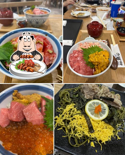 海鮮丼 角島魚心 THE OUTLETS KITAKYUSHU店