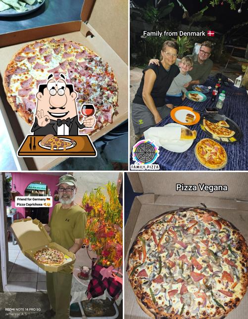 Family pizza