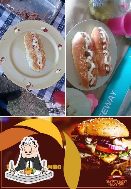 Sandy's sassy & saucy food