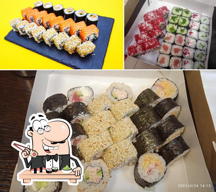 В "Сушисете" предлагают суши и роллы