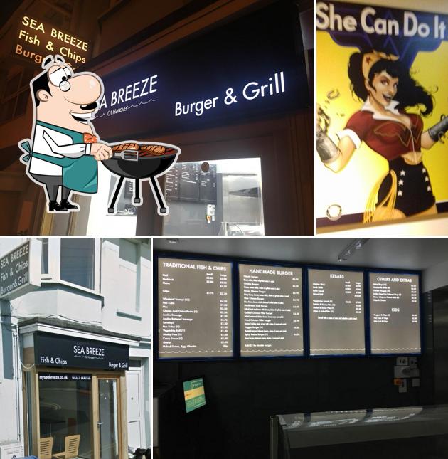 Sea Breeze fish and chips Brighton
