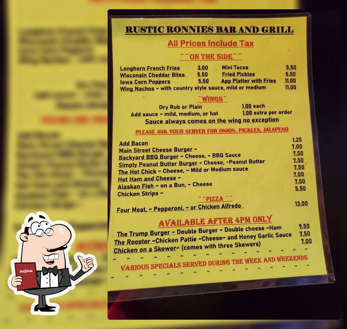 Rustic Ronnie's Bar and Grill