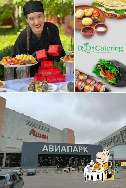 Взгляните на это изображение, где видны еда и внешнее оформление в Pita by Сила Dobraw