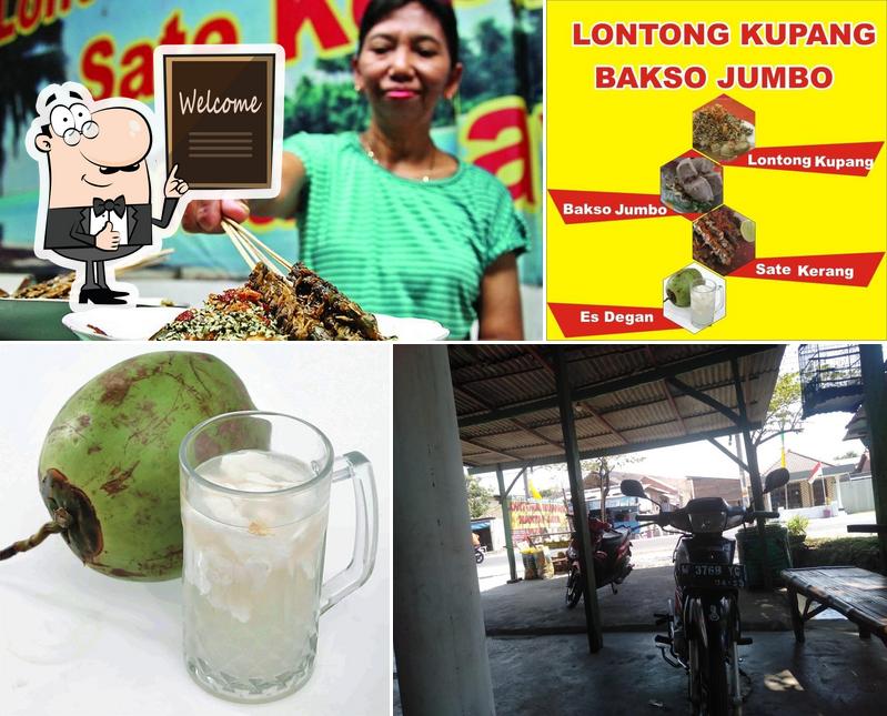 Lontong Kupang Bakso Jumbo
