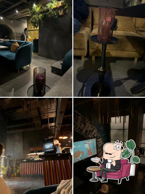 Интерьер "MOS lounge & bar"