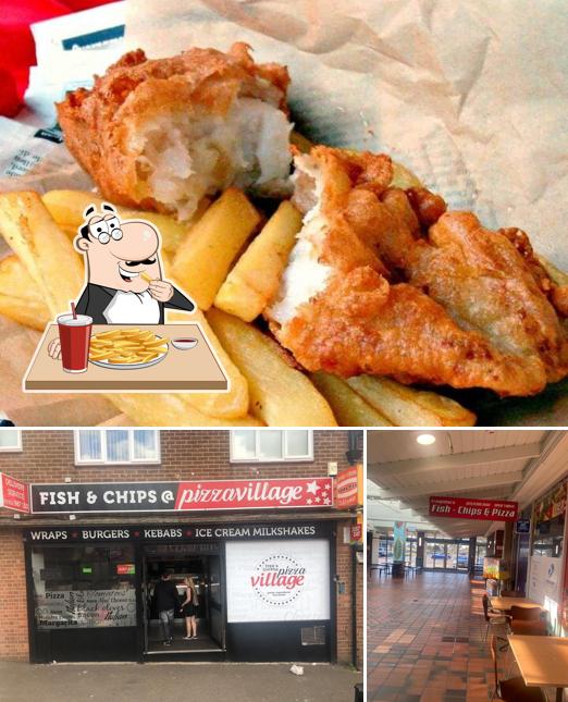 Fish & Chips @ Pizza Village
