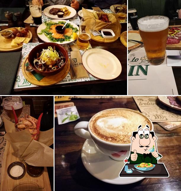 Шоколадный мусс в "Ирландском пабе Dublin"