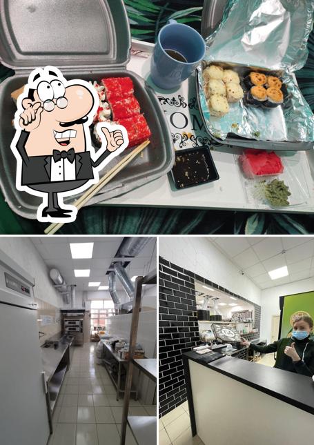 В Типичная Доставка есть внутреннее оформление, напитки и многое другое