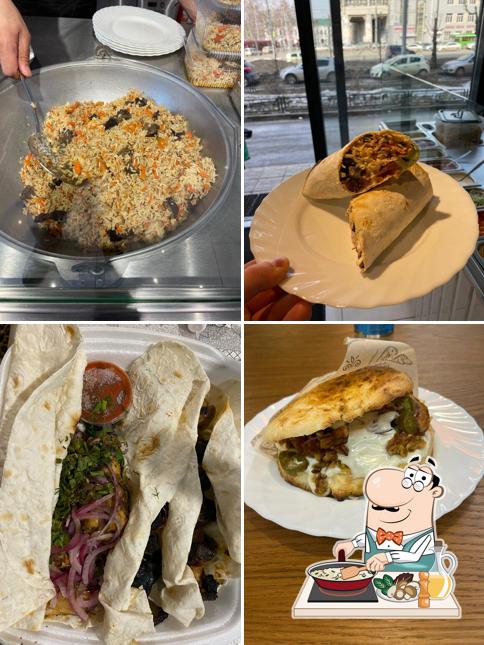 Жареный рис в "Kazan Kebab"