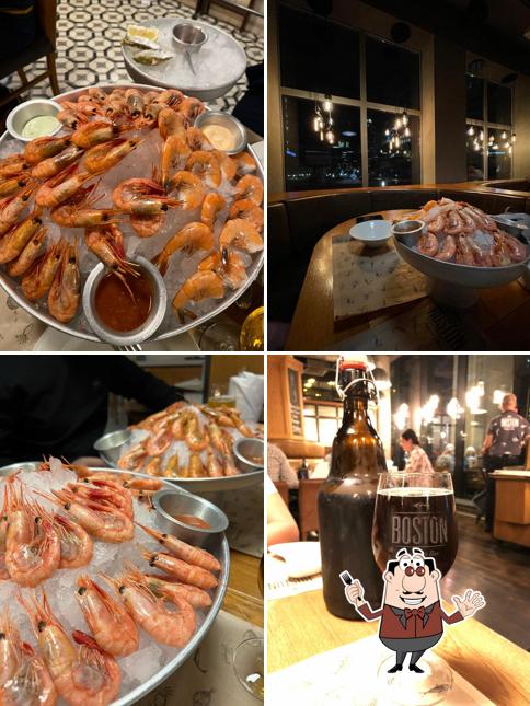 Блюда в "Ресторане Boston Seafood & Bar"