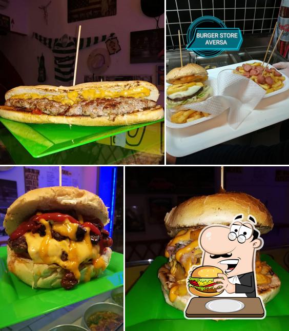 Burger store delicious
