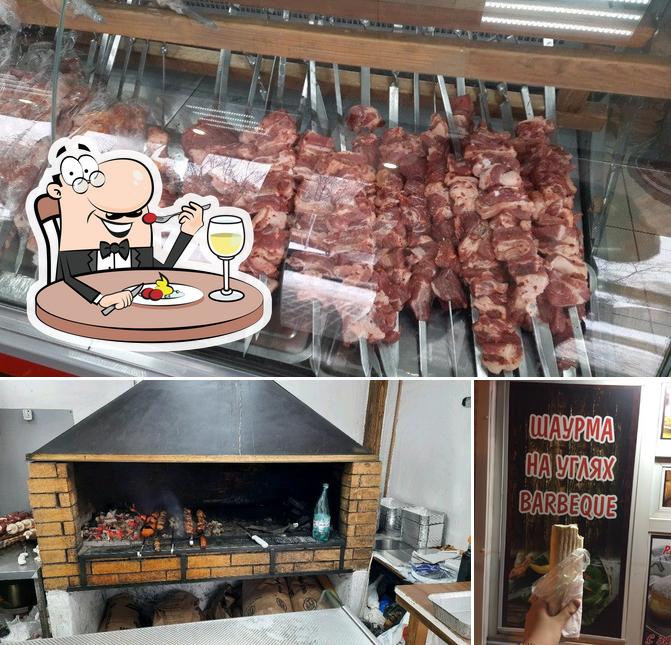 Шаурма на углях «Barbeque»