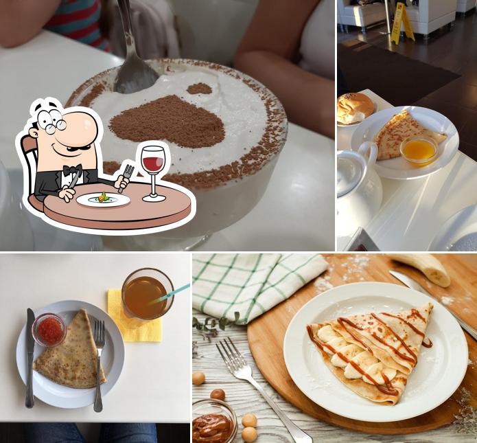 Блюда в "Кафе Люблины"