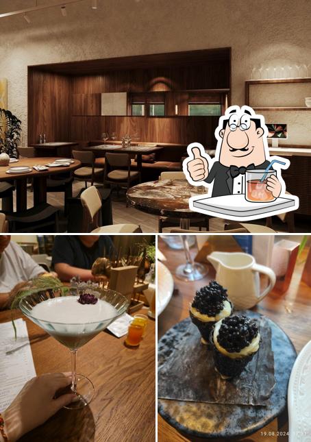 Напитки и внутреннее оформление - все это можно увидеть на этом фото из Atlantica Bistro