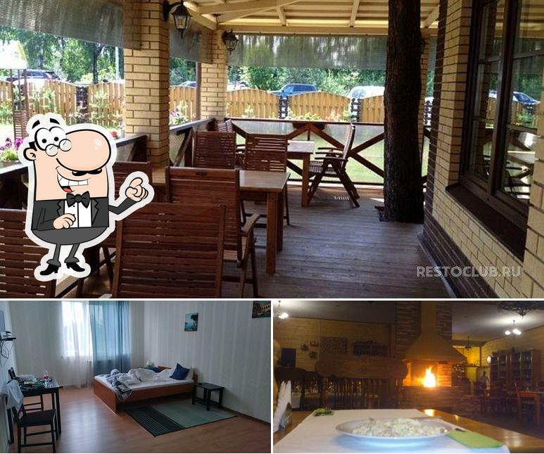 Интерьер "Ресторана "Дача""