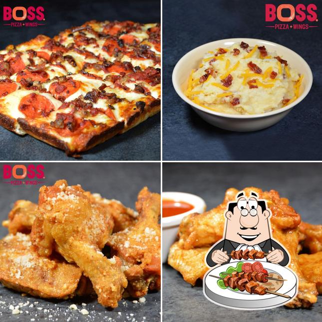 BOSS. Pizza + Wings
