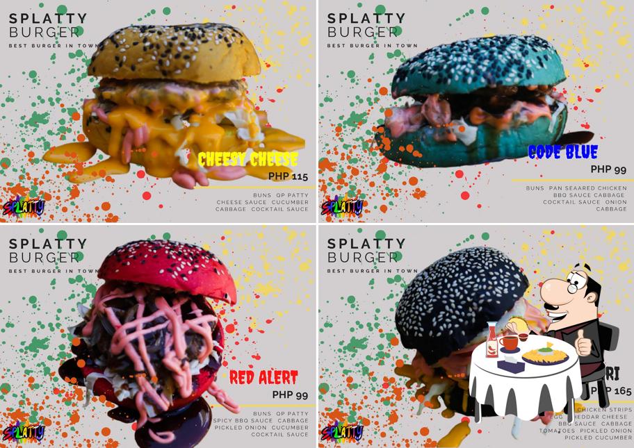 SPLATTY BURGER, TIGBAUAN