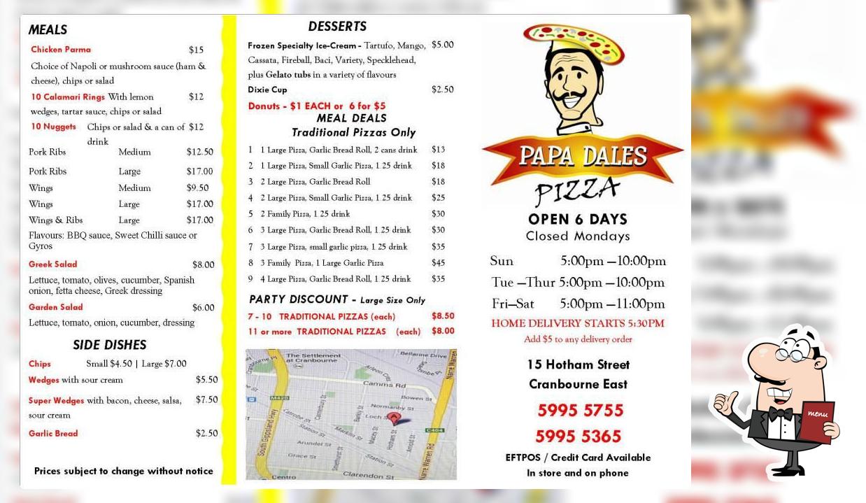 Papa Dales Pizza