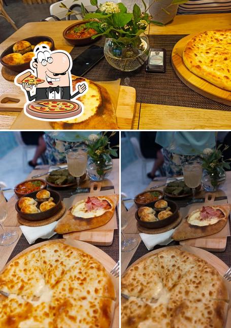 Отведайте пиццу в "Тбилисоба Грузинский Вкус"