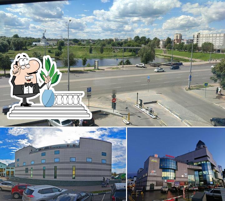 Посмотрите на внешний вид "Ресторана Penates"