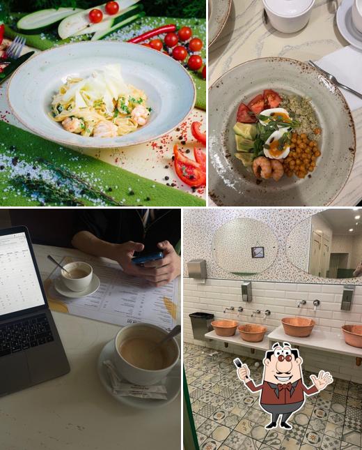 Еда в "Пшеничном Коте"