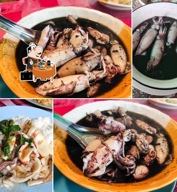 ร้านแม่นิภา (ศาลาเขียว) อาหารตามสั่งทะเล