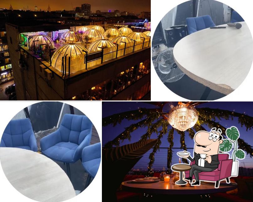 RoofTop купольные беседки на крыше