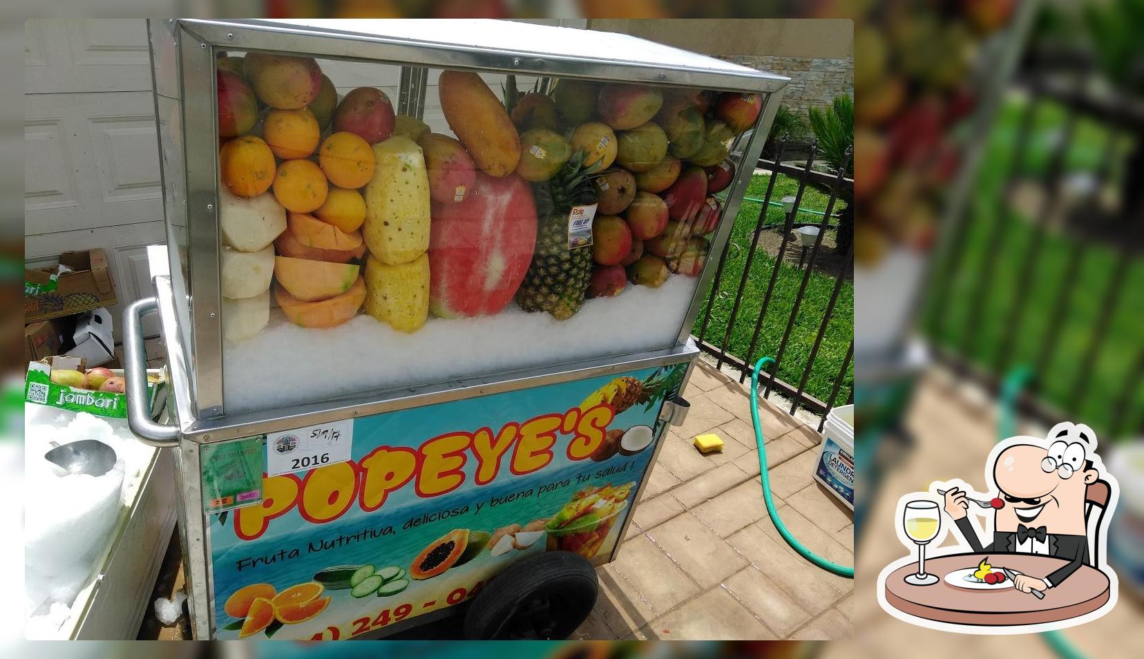 Popeye's Fruta Cocos Coconut Fruit