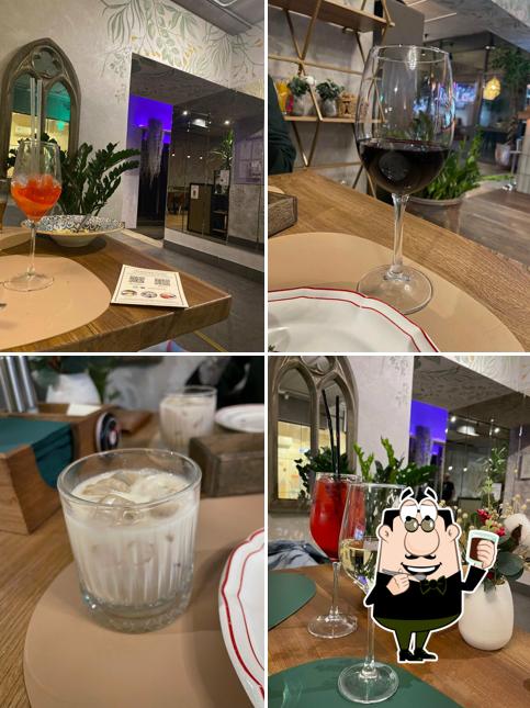 Насладитесь напитками в атмосфере "Райские сады"