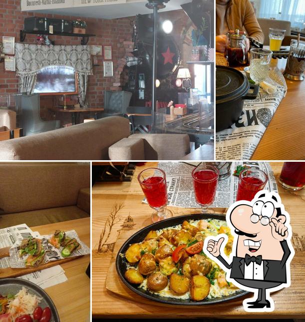 Интерьер "Ресторана "Паровозова""