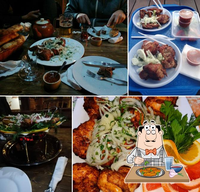 Куриные крылышки в "У деда Семёна"