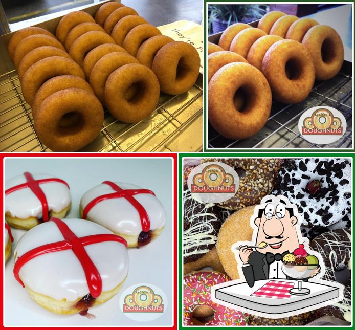 Green Doughnuts