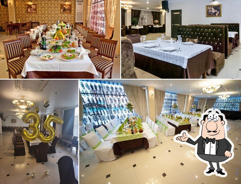 Посмотрите на внутренний интерьер "Золотой Короны"