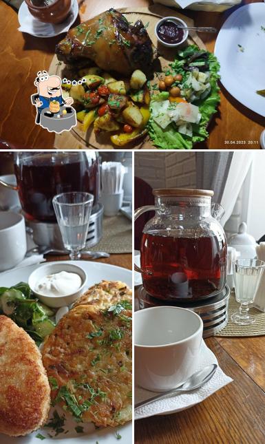 Блюда в "Трактире на Васильевской"