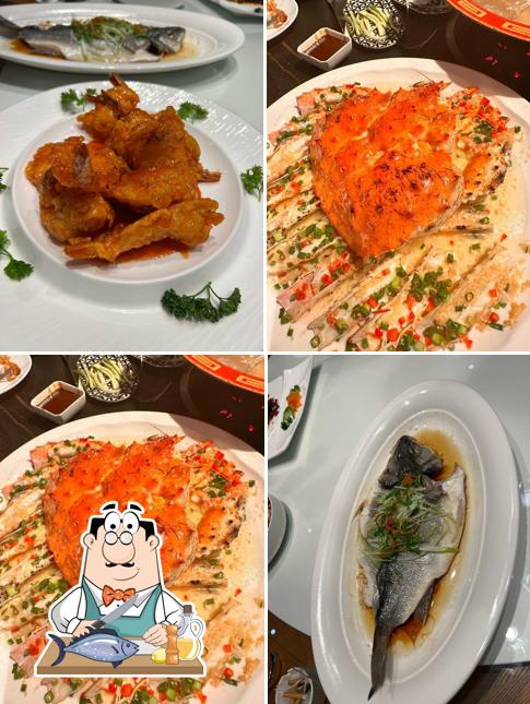 Лосось гриль в "Древний Китай"