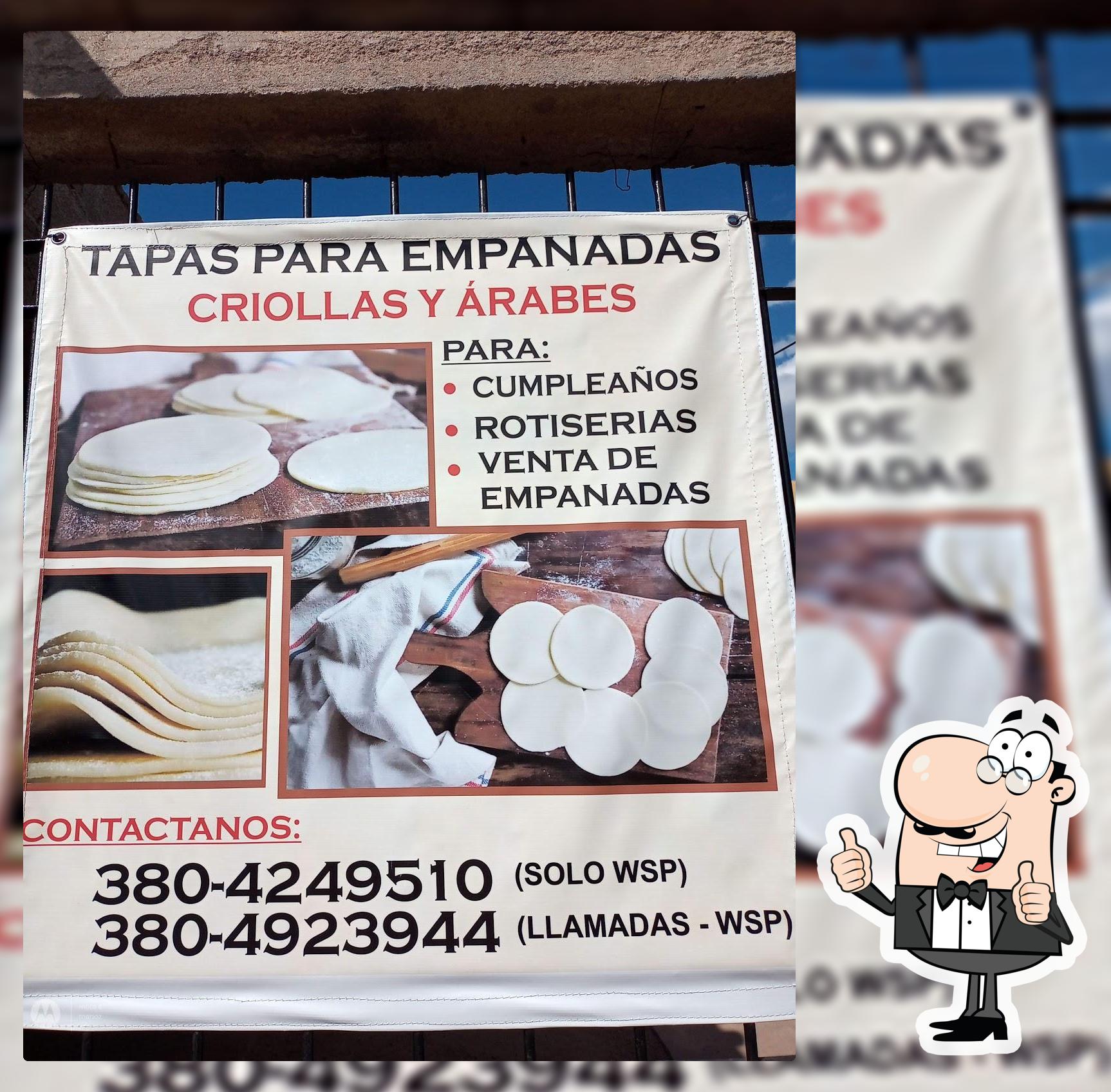 Tapas de empanadas caseras "El Santiagueño"