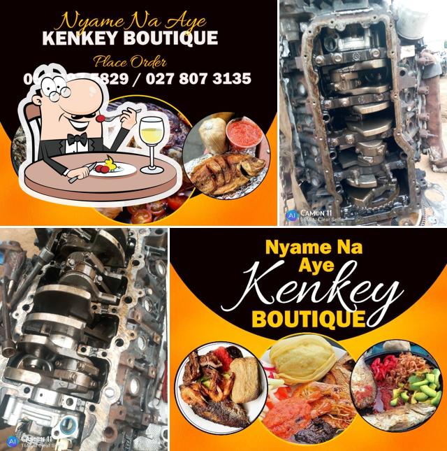 Ashaiman Lebanon school junction kenkey bouquet
